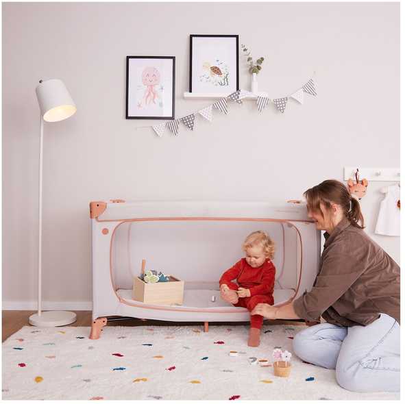 Maniežas Hauck Dream N Play Plus, dusty mint