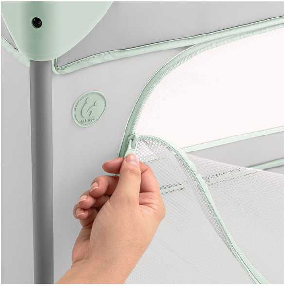 Maniežas Hauck Dream N Play Plus, dusty mint
