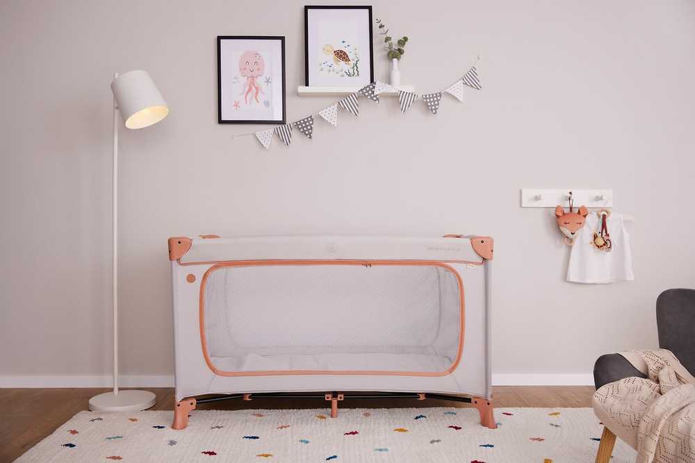 HAUCK DREAM N PLAY Kojec Lovytė Turystyczne Dostawka 60x120 CM
