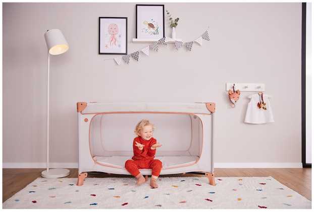 HAUCK DREAM N PLAY Kojec Lovytė Turystyczne Dostawka 60x120 CM
