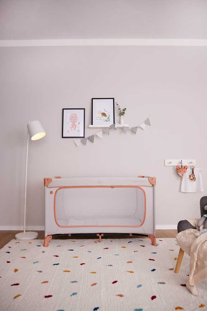 HAUCK DREAM N PLAY Kojec Lovytė Turystyczne Dostawka 60x120 CM