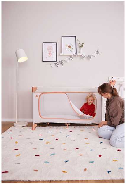 Lovytė turystyczne Hauck Dream N Play Plus Dusty Cork składane USZKODZONE