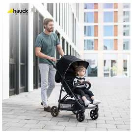 Hauck Rapid 4 rattaat, Juodas