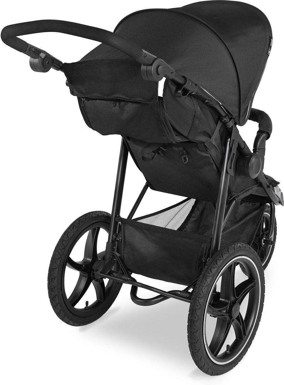 Hauck Runner 2 rattaat, Juodas