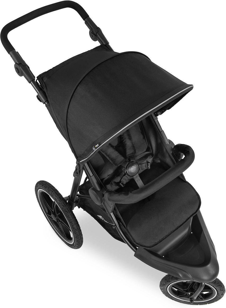 Hauck Runner 2 rattaat, Juodas