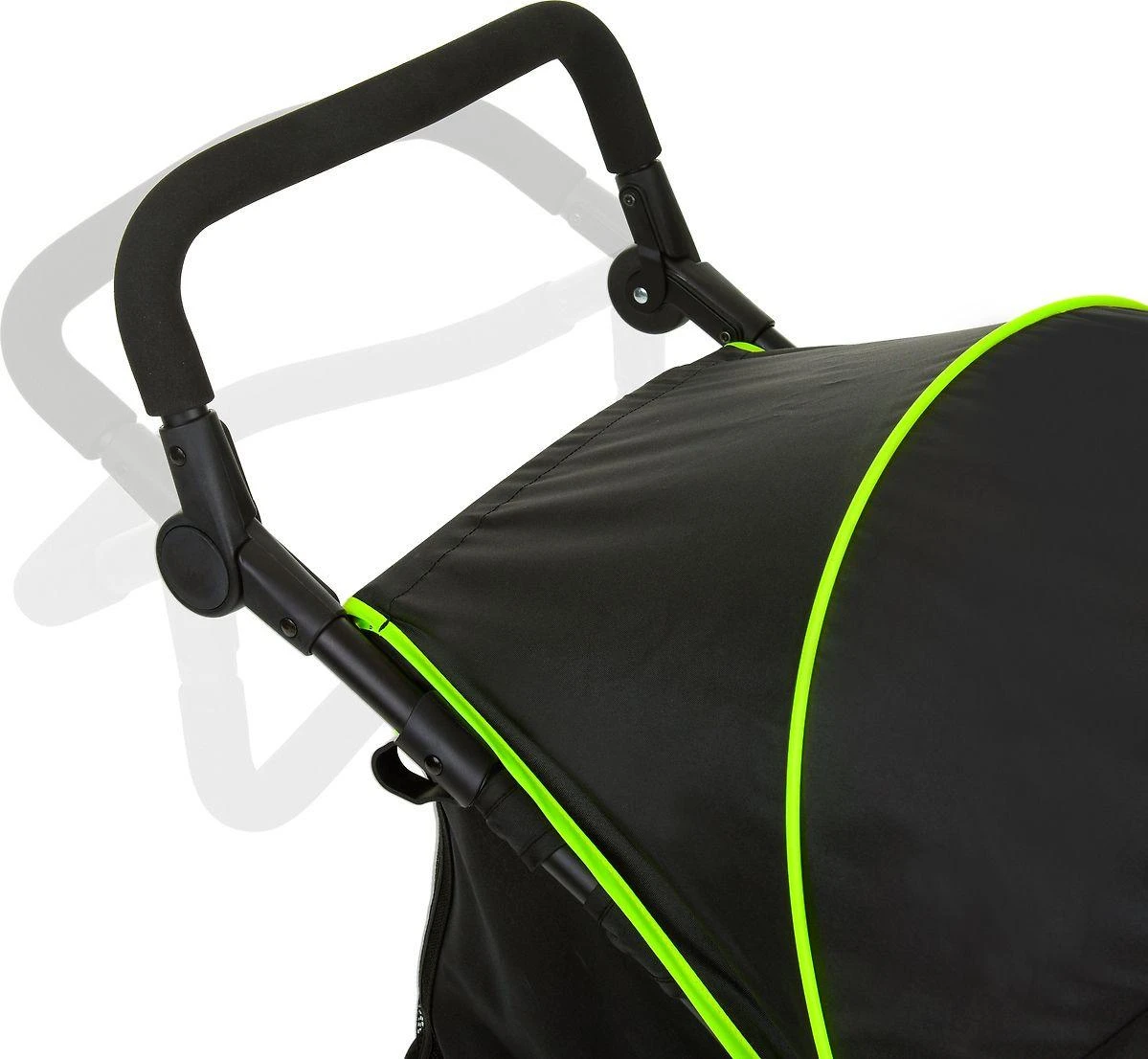 Hauck Runner Juodas/Neon Geltona