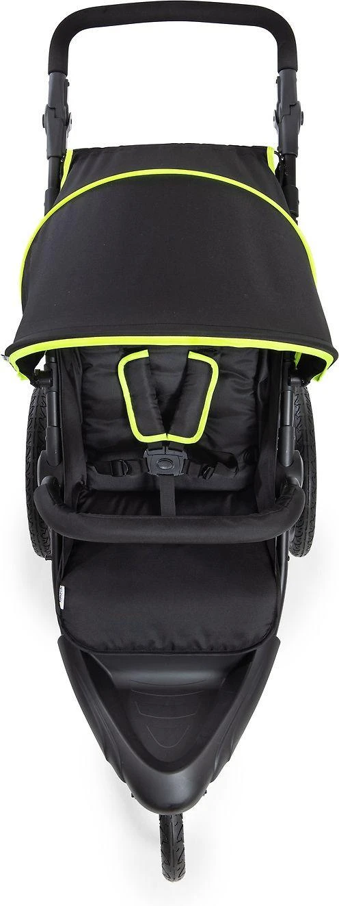 Hauck Runner Juodas/Neon Geltona