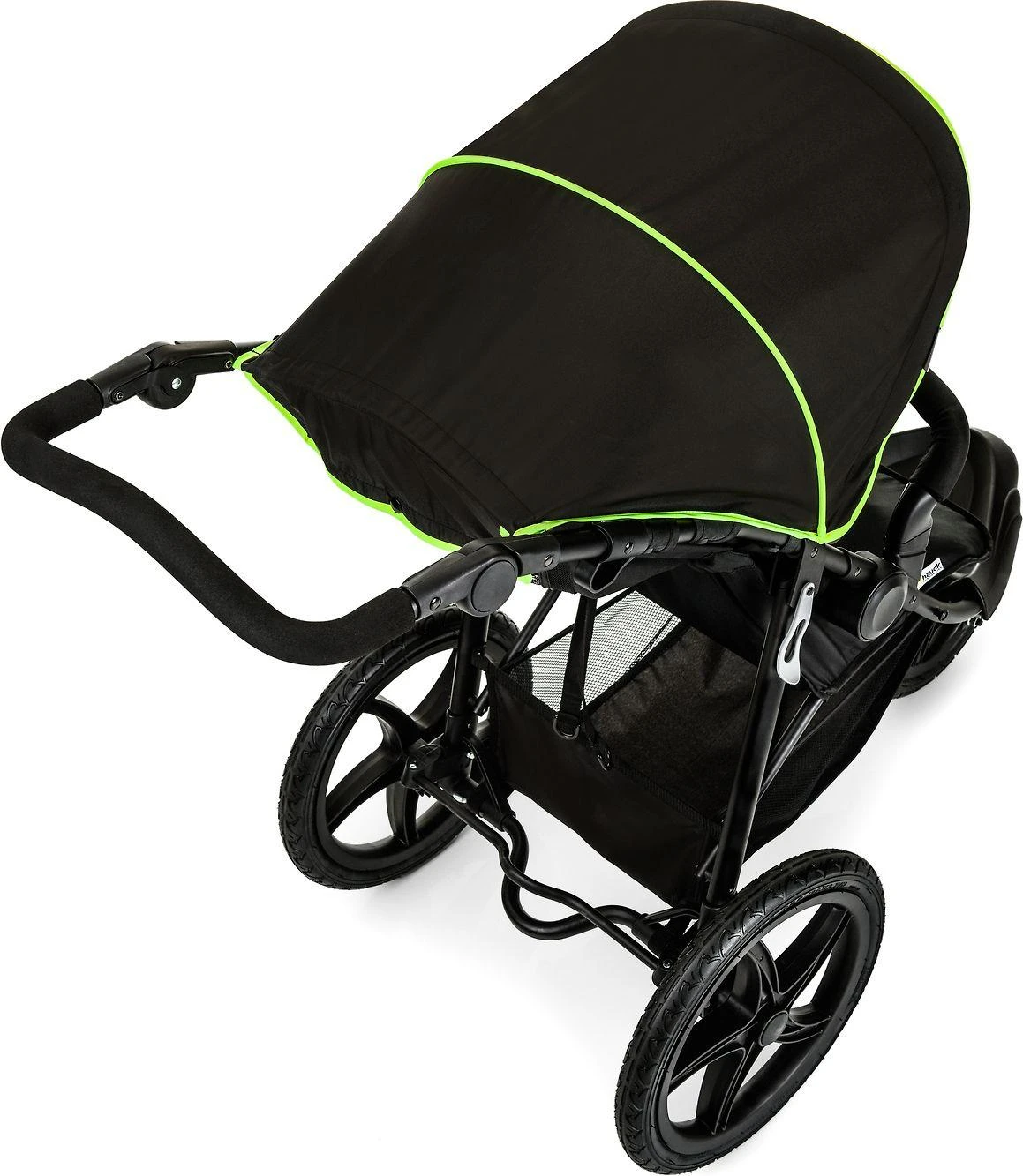 Hauck Runner Juodas/Neon Geltona