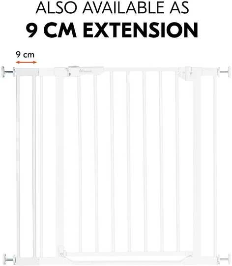 Hauck Safety Gate Extension 21 cm -turvaportin jatkopala, valkoinen