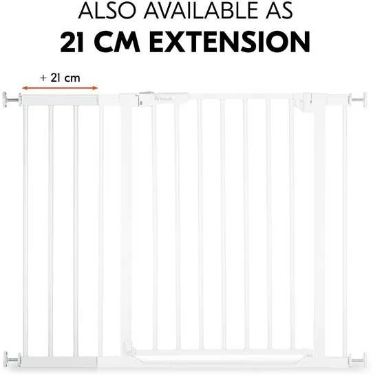 Hauck Safety Gate Extension 9 cm turvaportin jatkopala, valkoinen