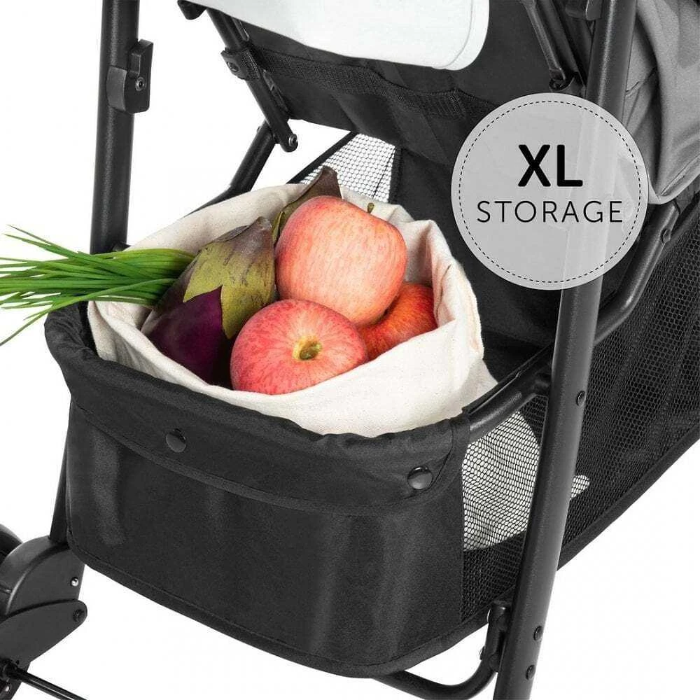 Hauck Shopper Neo II matkarattaat, Pilkas