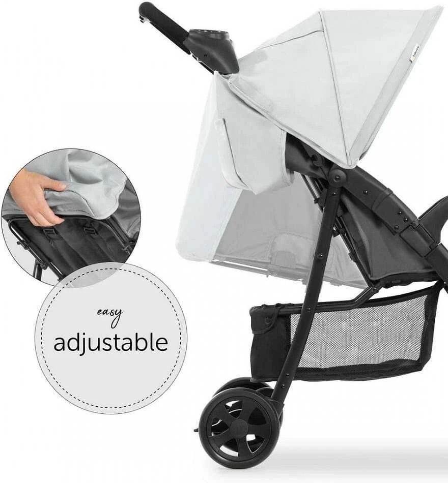 Hauck Shopper Neo II matkarattaat, Pilkas