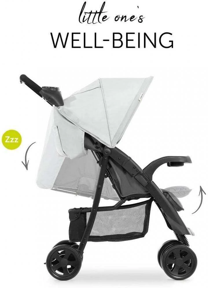 Hauck Shopper Neo II matkarattaat, Pilkas