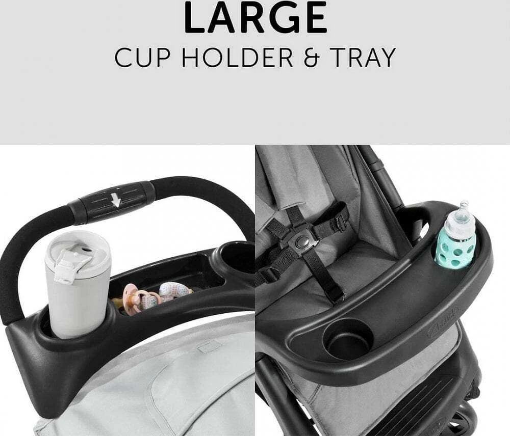 Hauck Shopper Neo II matkarattaat, Pilkas