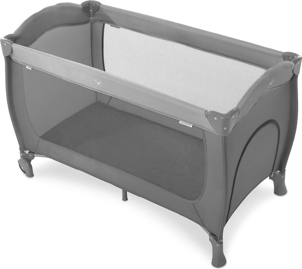 Nascita HAUCK lovelė - maniežas SLEEP N PLAY Go Plus, pilka