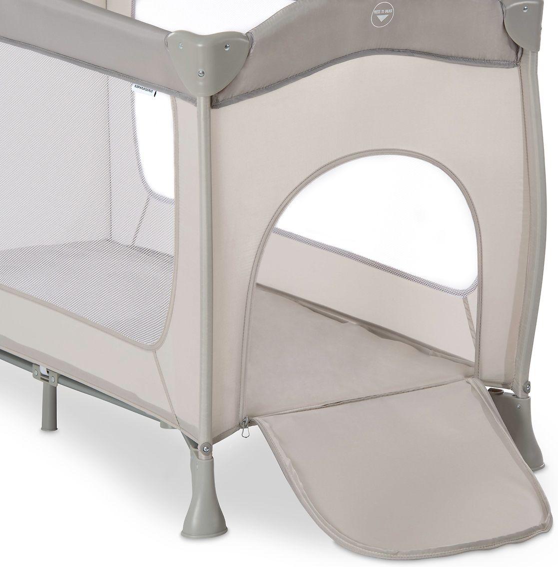 HAUCK lovelė - maniežas SLEEP N PLAY Go Plus, smėlio spalvos