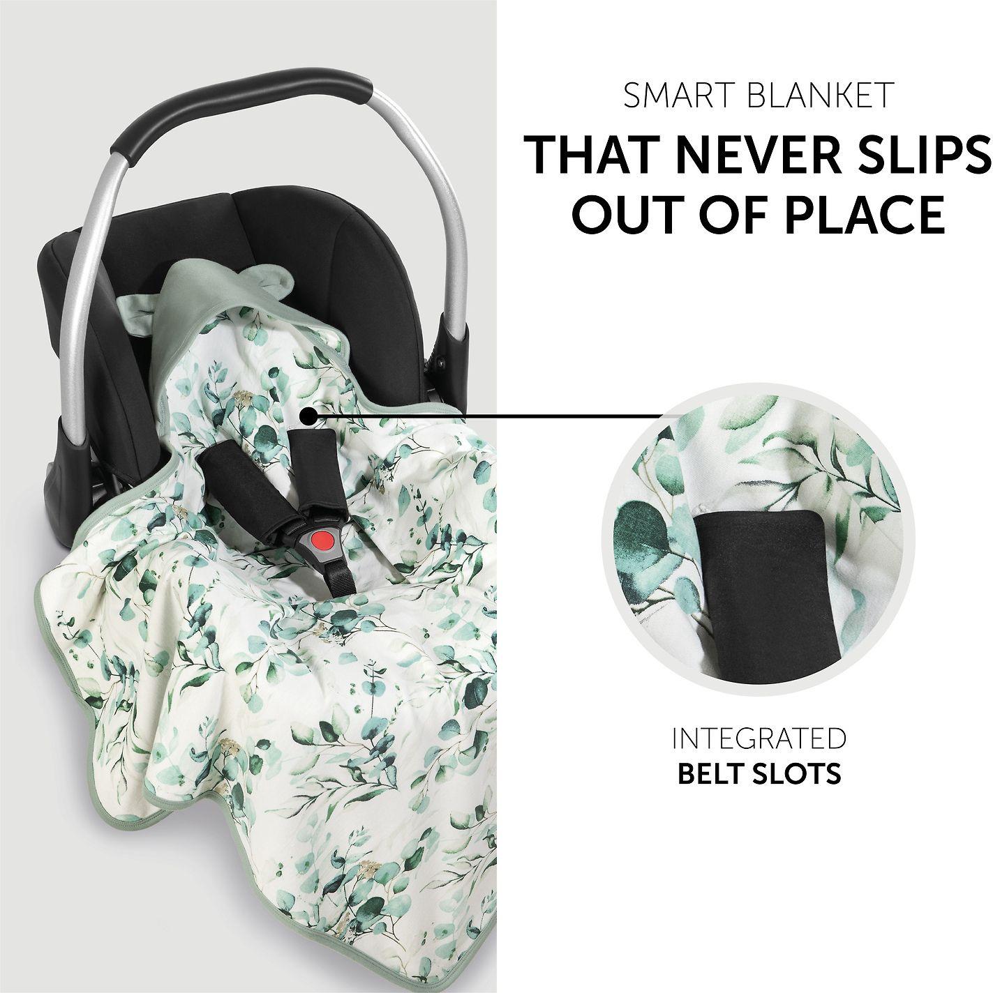 Patalynės komplektas Hauck Snuggle N Dream unipeite, Leaves Mint