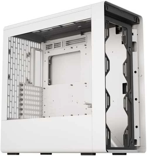 HAVN BF 360 kompiuterio korpusas, Midi bokštas, E-ATX, grūdintas stiklas – Baltas