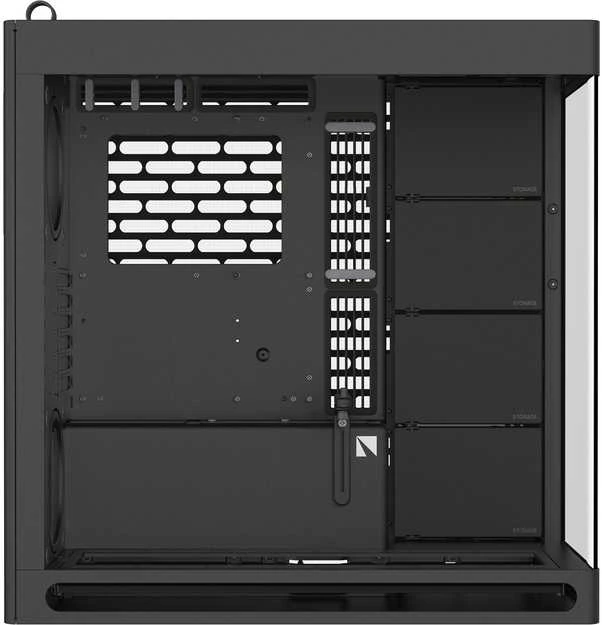 Kompiuterio korpusas Havn HS 420, juodas (HVN-CA-HS420-06)