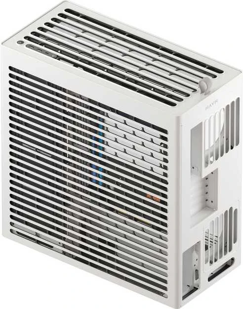HAVN HS 420 PC-kompiuterio korpusas, Midi-Tower, E-ATX, Tempered Glass – baltos spalvos
