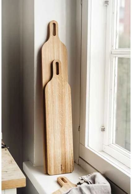Heirol leikkuulauta, 44 x 12 x 1,5 cm, tammi