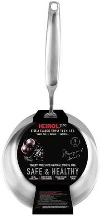 Heirol Steely Classic Triply -kasari, 16 cm/1,7 L