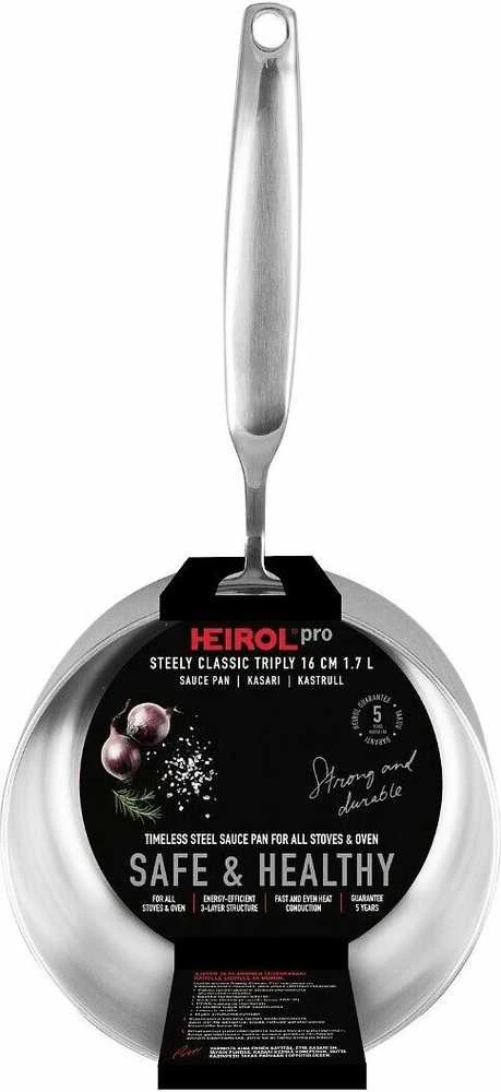 Heirol Steely Classic Triply -kasari, 16 cm/1,7 L