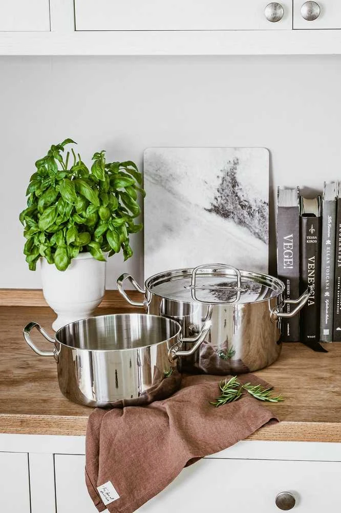 Heirol Steely Classic Triple puodas, 20 cm/3 L