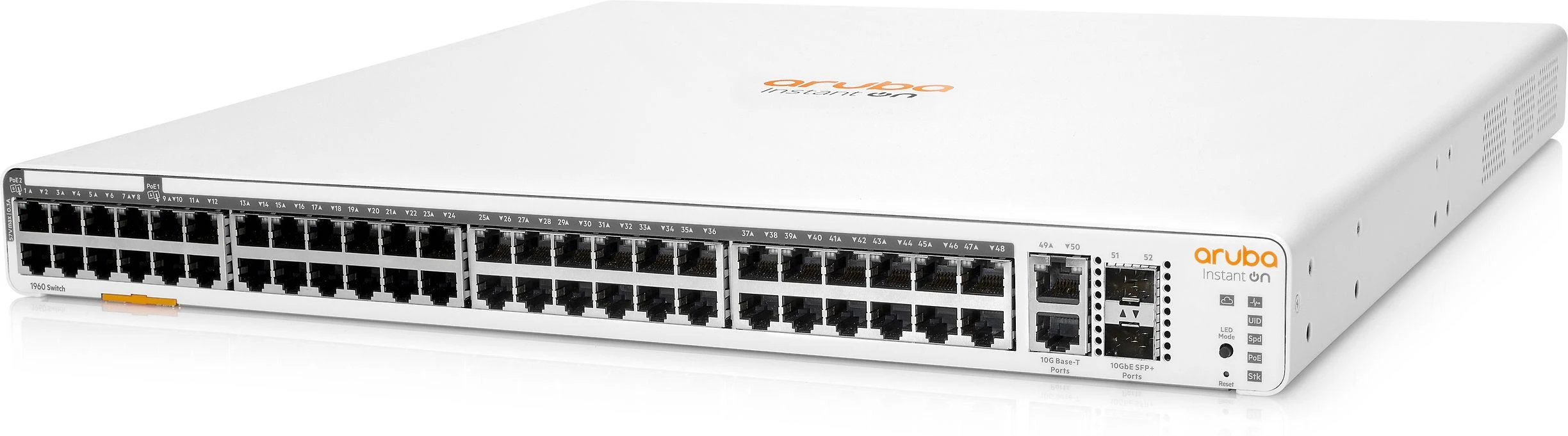 Šakotuvas Hewlett Packard (HP) HPE Aruba Instant On 1960 Smart 48G 2XT 2XF