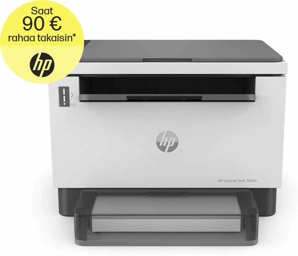 Hewlett Packard (HP) HP LaserJet Tank 1604w AIO All-in-One Spausdintuvas - A4 Mono lazerinis, Print/Copy/Scan, Wifi, 23ppm, 250-2500 pages per men (pakeičia Neverstop)
