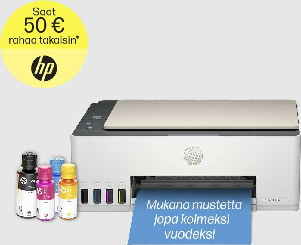 Hewlett Packard (HP) HP – „Smart Tank 5107“ daugiafunkcis spausdintuvas