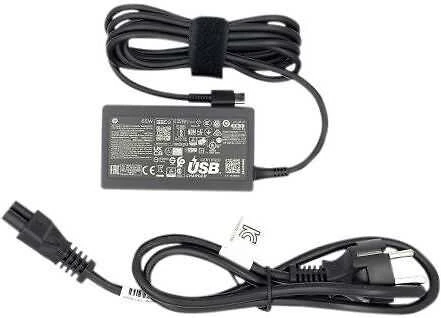 HP 65W USB-C adapteris su maitinimo laidu