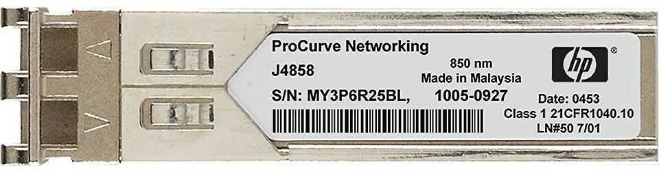 Šakotuvas Hewlett Packard (HP) HPE Aruba 1G SFP LC SX 500m MMF XCVR (B)