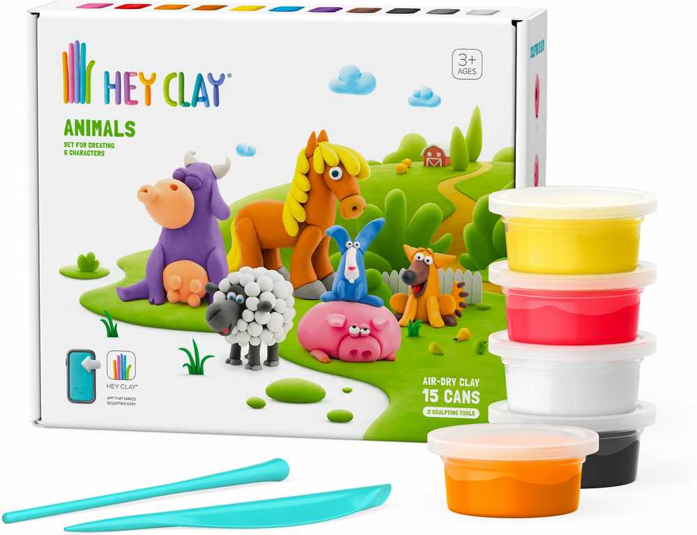 HEY CLAY Modeling Clay Animals