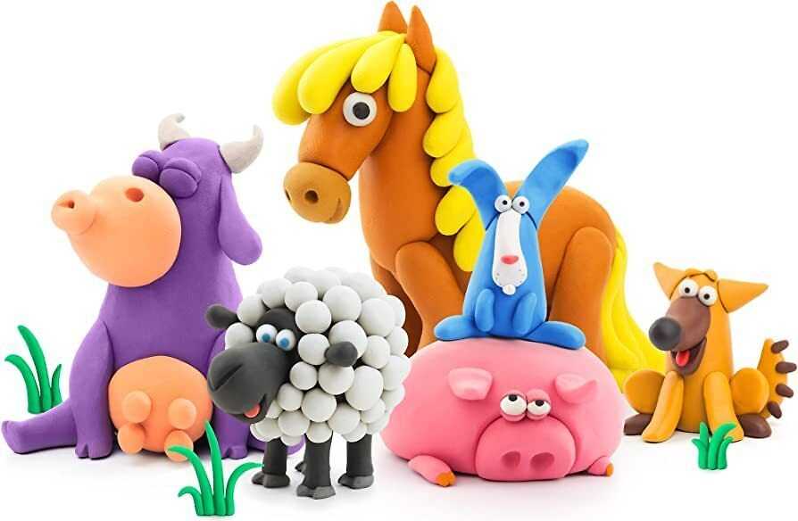 HEY CLAY Modeling Clay Animals