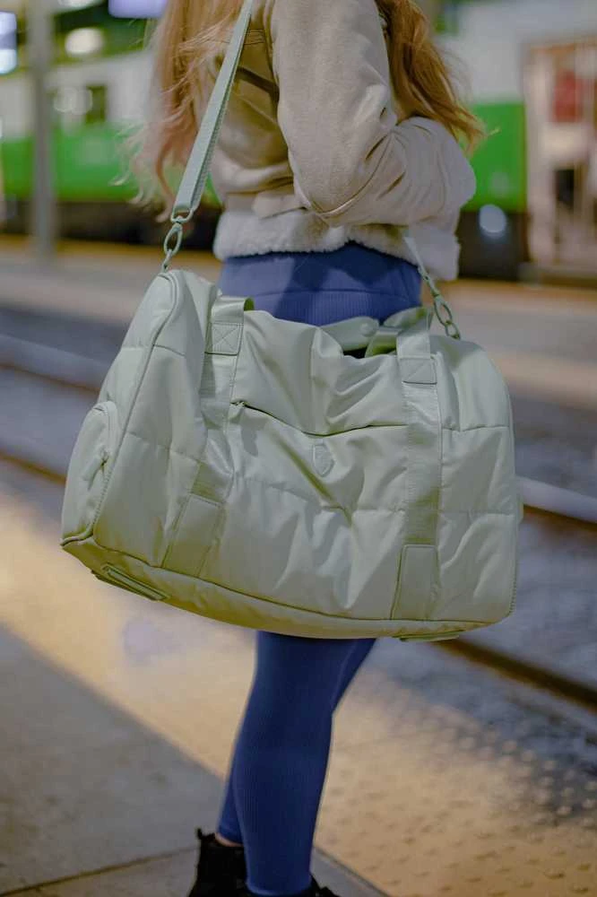 Heys The Puffer -duffelilaukku, beige