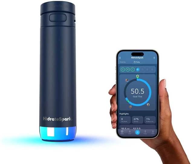 HidrateSpark PRO 2 älyjuomapullo, 0,62 l, sininen