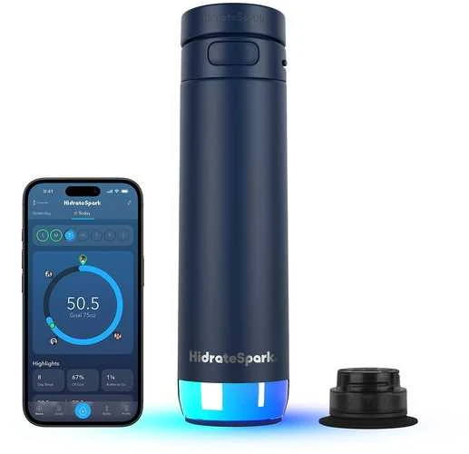 HidrateSpark PRO 2 älyjuomapullo, 0,62 l, sininen