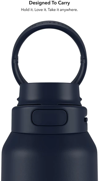 Gertuvė HidrateSpark PRO 2 älyjuomapullo pillillä, 0,95 l, sininen