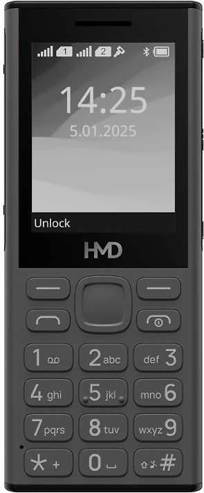 Nokia HMD 130 MUSIC TA-1717 DS Dark pilkas Dark pilkas