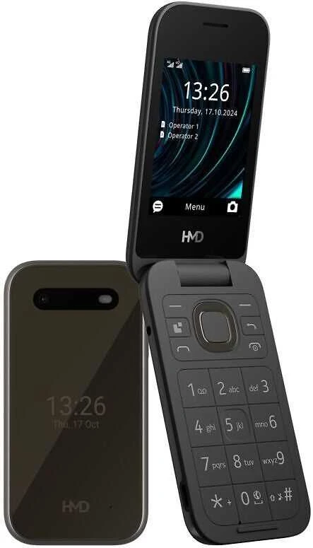 HMD 2660 FLIP (2025) Dual SIM 4G - Black