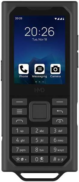 Mygtukinis išmanusis telefonas HMD Terra M 2/32GB, Pilkas