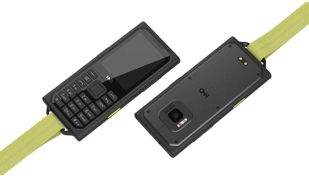 Mygtukinis išmanusis telefonas HMD Terra M 2/32GB, Pilkas