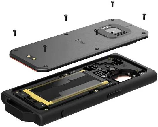 Mygtukinis išmanusis telefonas HMD Terra M 2/32GB, Pilkas