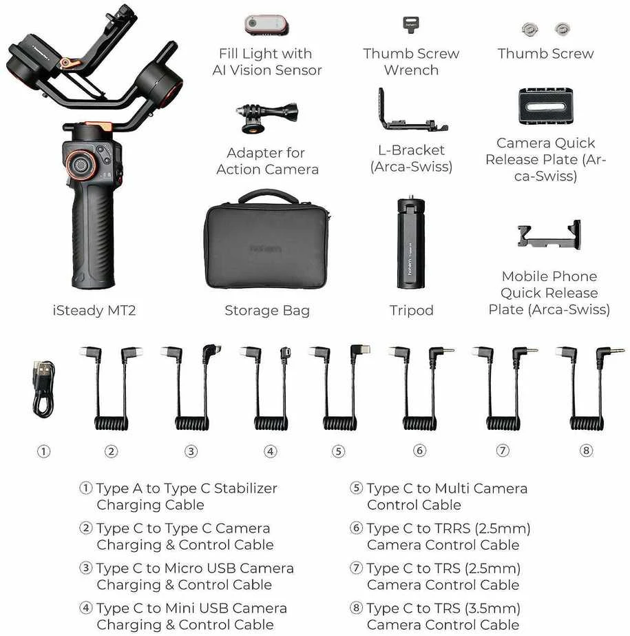 Gimbal Hohem iSteady MT2 KIT
