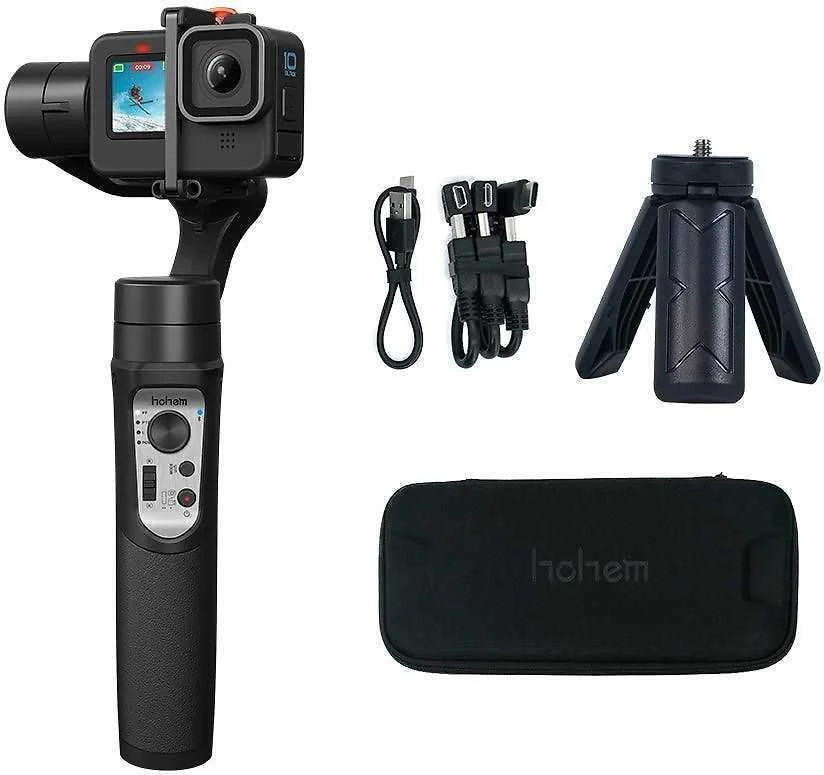 Hohem iSteady Pro4 Gimbal, skirtas sporto kameroms