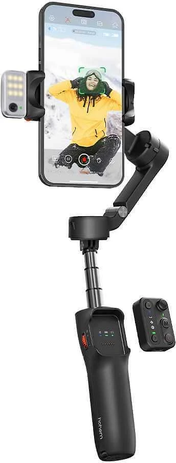 Gimbal Hohem iSteady V3 rinkinys išmaniesiems telefonams (juodas)