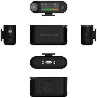 „Hollyland LARK MAX 2 Combo“ 4 asmenų versija su kamera ir imtuvu bei USB-C mikrofono imtuvu