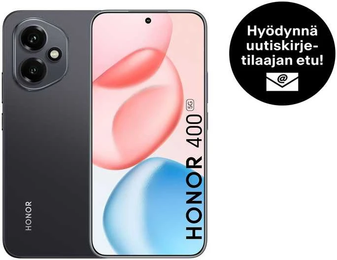 Išmanusis telefonas Honor 400 5G Dual Sim 8/512GB, Juodas