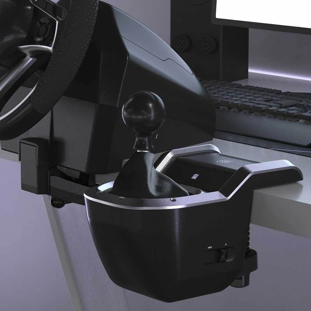 HORI 7 greičių lenktyninis perjungiklis, skirtas asmeniniam kompiuteriui (Windows 11/10)